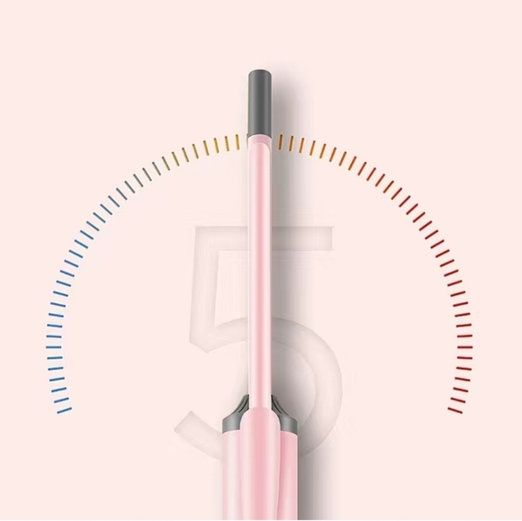 Hair Curling Wand, 320°F, 392°F, 2 Gear Temperature Regulation, 5 Seconds .62" - Picture 7 of 10